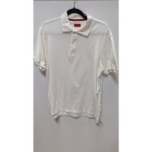 ISAIA Napoli White Short-Sleeve Polo Shirt